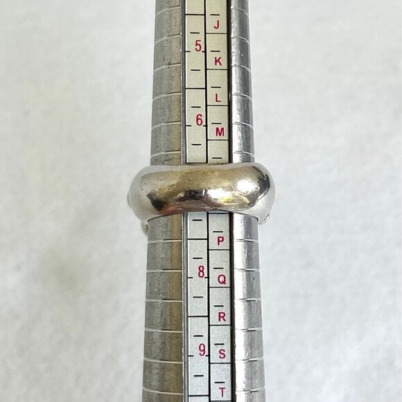 Signed Silpada Solid Sterling Silver 925 Cha Cha Ball Bead Dangle Ring Sz 7 - Picture 8 of 16